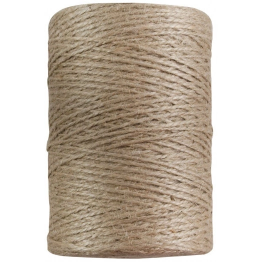 Шпагат джутовый, 4-ниточный, 1200 текс, 500 м