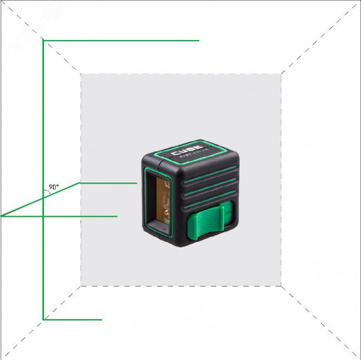 Уровень лазерный Cube MINI Green Basic Edition