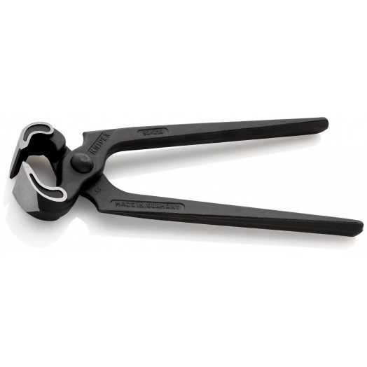 Кусачки торцевые плотницкие резка - проволока средней твердости 22мм режущая кромка 60HRC / 255мм L=210мм черные блистер