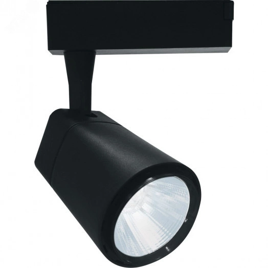 Светильник светодиодный трековый на шинопровод ДПО-12w 4000К 1080Лм черный