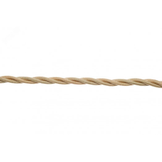 Ретро провод 3х1,5 Белый (глянец) 20м