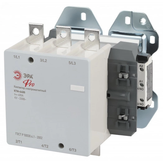 Контактор КТИ-6400 PRO KKT60-400-230-10-E 400А 230В/АС3 ЭРА