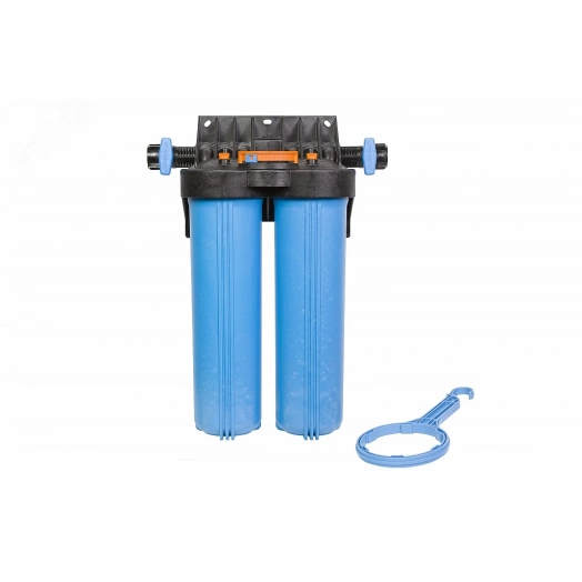 Корпус для картриджного фильтра 1М20' Т2 синий