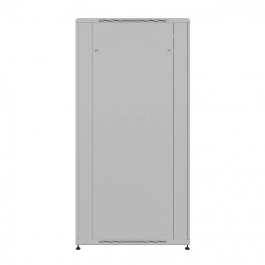 Шкаф напольный универсальный серверный NTSS R 22U 600х1000мм, 4 профиля 19, двери стекло и сплошная металл, боковые стенки съемные, регулируемые опоры, разобранный, серый RAL 7035