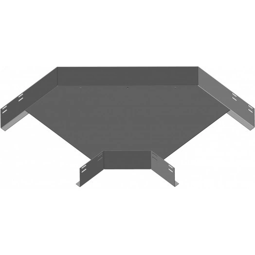 Лоток угловой глухой КГГ 400х100-90 УТ1.5 поворот на 90 оцинкованный лист(толщина покрытия 10 -18 мкм) S1.0