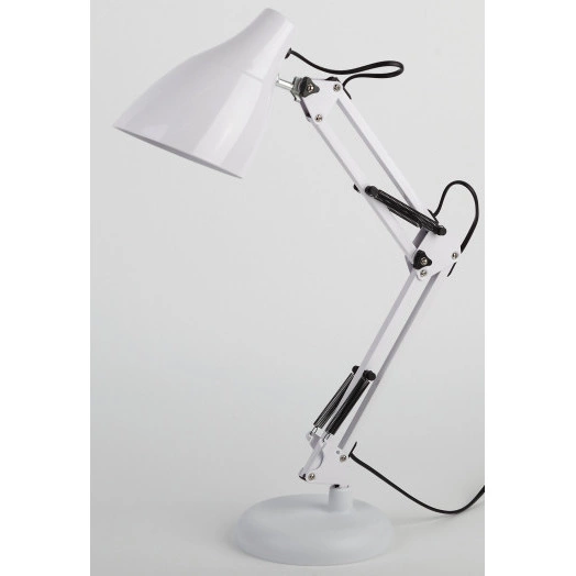 Светильник настольный  N-123-Е27-40W-W белый ЭРА