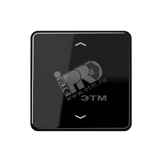 Клавиша для одинарной кнопки BCU  черная