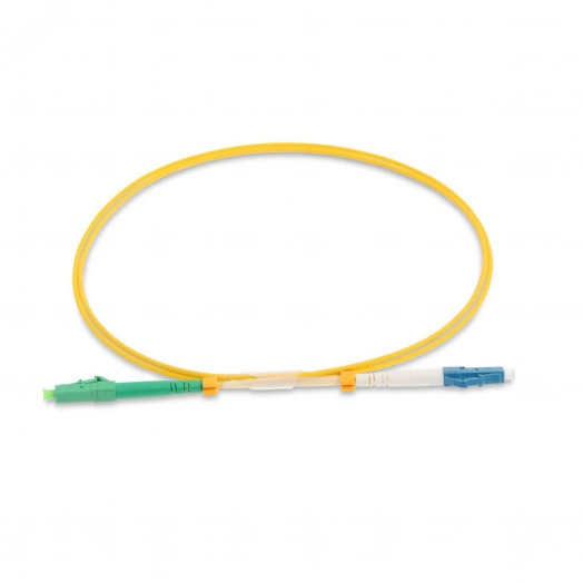 Шнур оптический simplex 25м LC/APC-LC/UPC 9/125 sm  LSZH FOP(s)-9-LC/APC-LC/UPC-25m