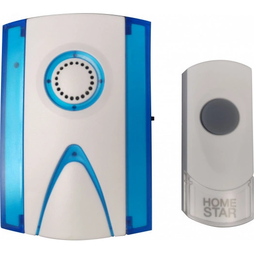 Звонок электрический HomeStar HS-0107WP беспроводной