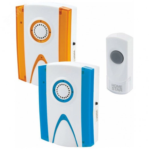 Звонок электрический HomeStar HS-0107WP беспроводной