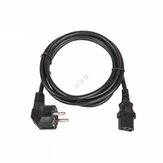 Кабель питания TLKSchuko CEE 7/7 - C13 3x1мм2 1.8 м 250В 10A черный