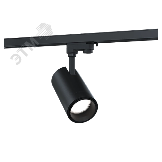 Светильник L-spot 30Вт диаграмма К15-Г60 5000K на шинопровод 220AC IP20 черный