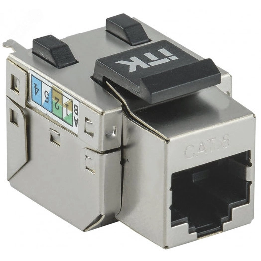 Модуль Keystone Jack кат. 6 FTP 110 IDC 90 град. для розетки