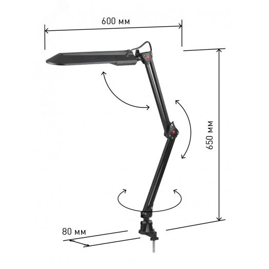 NL-201-G23-11W-BK Светильники настольные ЭРА наст.светильник NL-201-G23-11W-BK черный