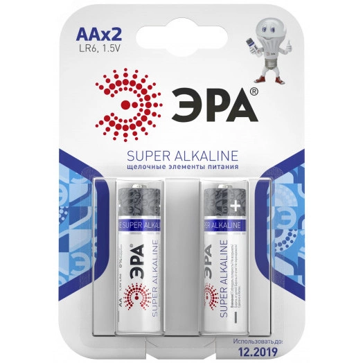 Элемент питания LR6-2BL (40/320/15360)