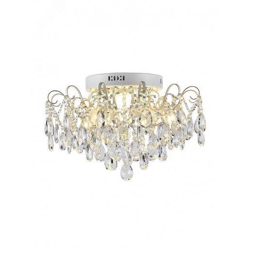 Люстра  Rivoli Silke 1034-306 6 x E14 40 Вт хрусталь классика