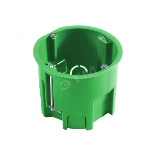 Коробка установочная 68х60мм металлические лапки ГИПРОК КУ1205-И