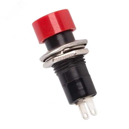 Выключатель-кнопка  250V 1А (2с) ON-OFF  красная  REXANT