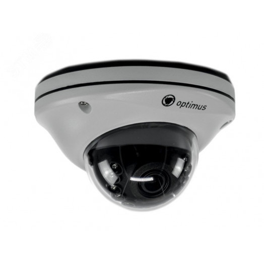 Видеокамера IP 2.1Mп уличная цилиндрическая объектив 2.8мм ИК-подсветка 10м