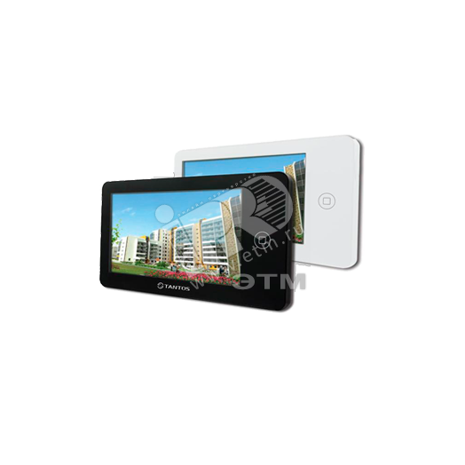 Монитор домофона NEO (white) Vizit цветной TFT LCD 7 сенсорный экран hands-free 210х116х25мм