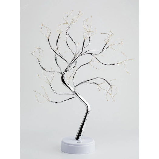 Светодиодная новогодняя фигура Дерево c самоцветами 36 microLED, 3АА, IP20 ЕGNID - 36MC ЭРА