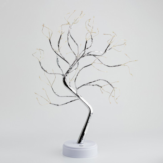Светодиодная новогодняя фигура Дерево c самоцветами 36 microLED, 3АА, IP20 ЕGNID - 36MC ЭРА