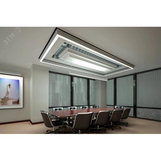 Светильник LED СТРЕЛА ССО 10Вт 1050Лм КСС Д 4,0К опаловый рассеиватель IP20 RAL9001 кремово-белый