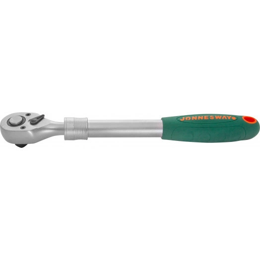 Рукоятка трещоточная телескопическая 1/2''DR, 72 зубца, 300-440 мм