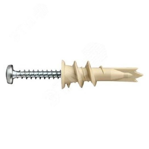 Анкер с шурупом 14х39 для гипсокартона 100 шт.