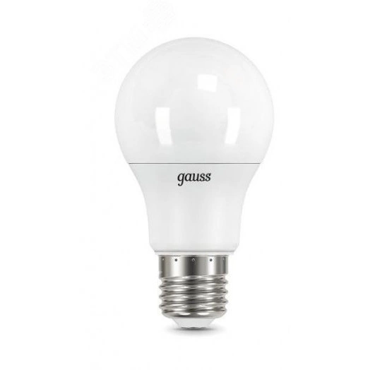 Лампа светодиодная LED 12 Вт 1140 Лм 6500К холодная Е27 A60 шаг. диммирование Black Gauss