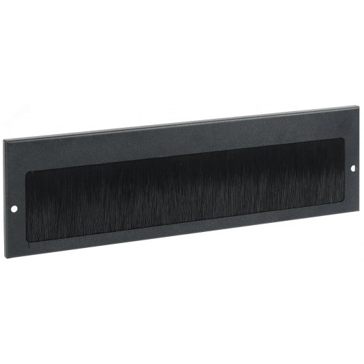 Щеточный кабельный ввод 390х115 мм черный