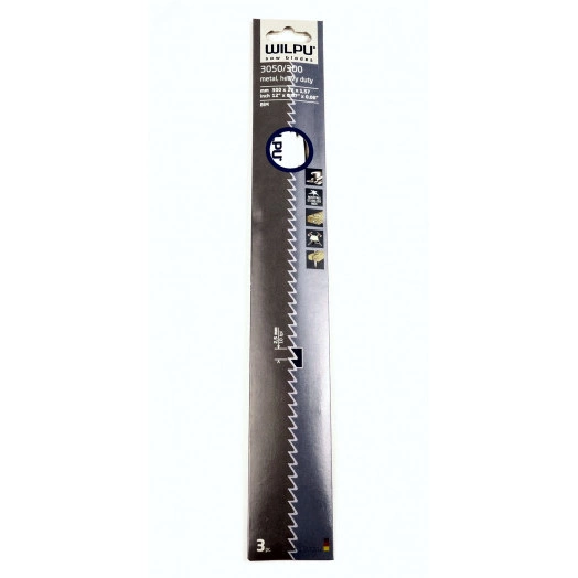 Полотно сабельное 3050/300 Bi-metall х 3 шт/уп для стали от 3мм, дерева с остатками металла