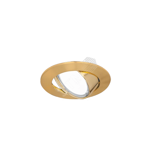 Светильник Metal CA007 Круг. Золото, Gu5.3 1/100