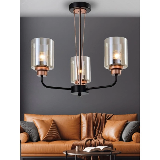 Люстра  Rivoli Gratia 2052-303 3 * Е27 40 Вт классика