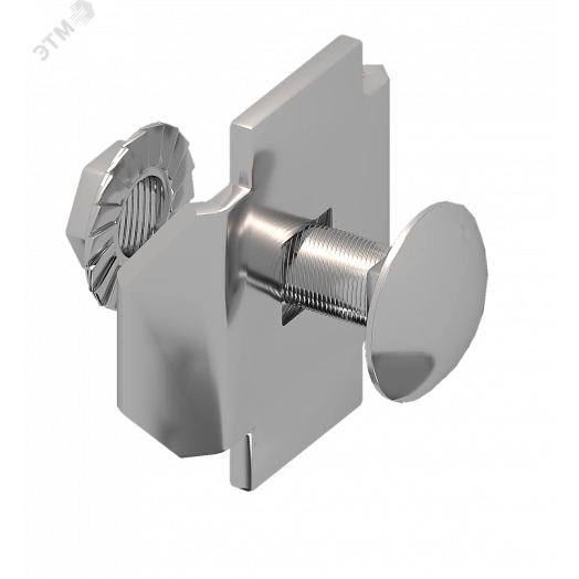 Соединитель проволочного лотка одинарный, оцинк.