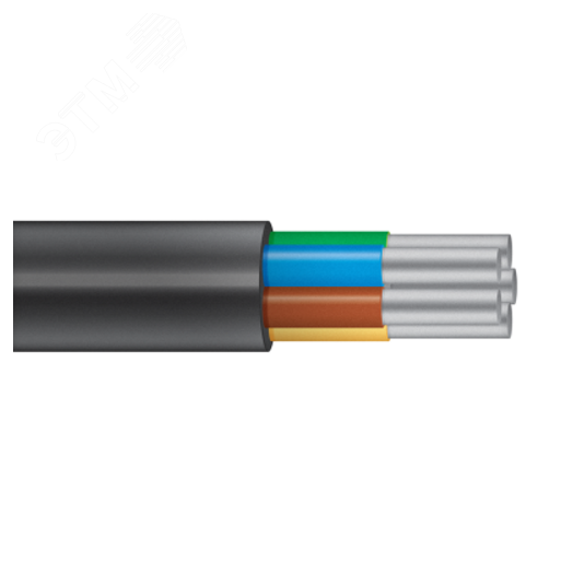 Кабель силовой АсВВГнг(А)-LS 5х6 (ок)-0,66 ТРТС