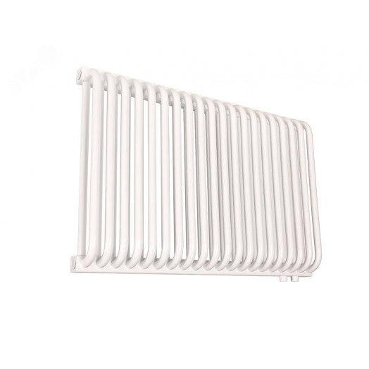 Радиатор стальной двухтрубчатый 500/100/20 нижнее правое подключение белый глянцевый
