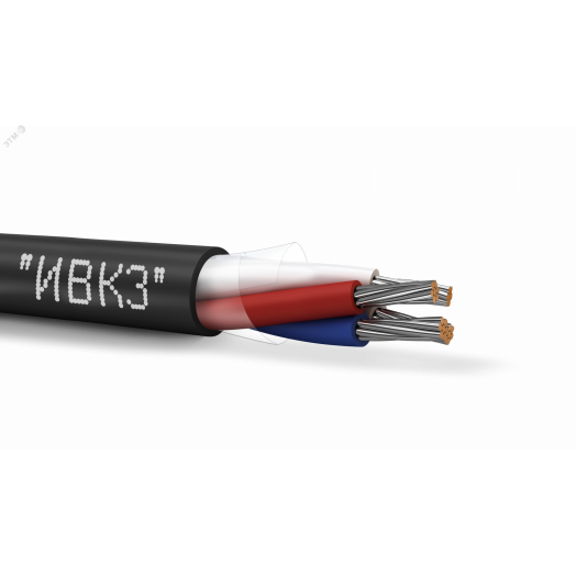 Провод монтажный МКШВнг(A)-LSLTx 2х2х0.75  ТРТС