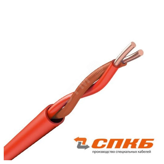 Кабель КПСТТнг(А)-HF 1х2х0.50 красный