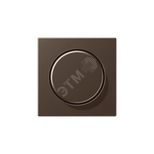 Накладка роторного диммера  Серия A500  Материал- дуропласт  Цвет- мокко