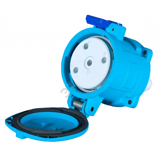 3964013 Marechal Механизм розетки DS6, 90A, 440V, 3PH+E, IP66/67, металл