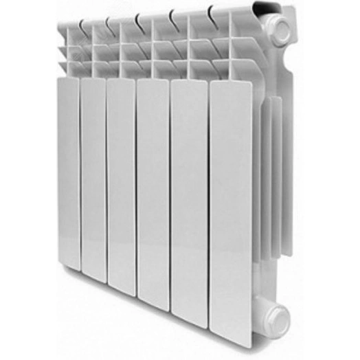 Радиатор биметаллический секционный 350/80/8 боковое подключение