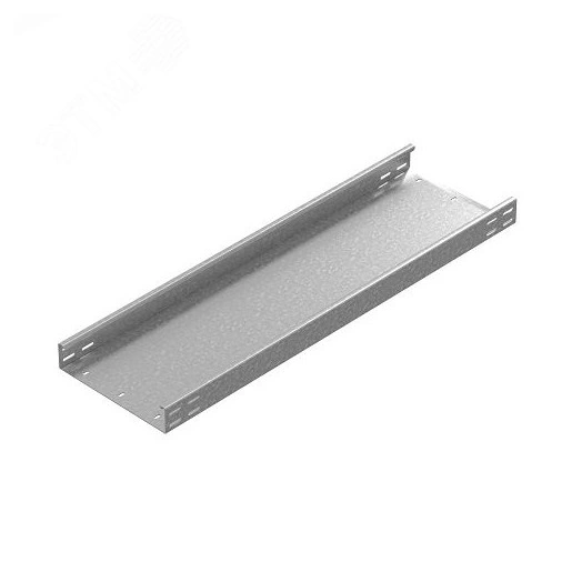 Промышленный лоток кабельный неперфорированный 200х60х3000, толщ. 2,0 мм, Сендзимир цинк