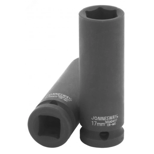 Головка торцевая ударная глубокая 1/2''DR, 17 мм