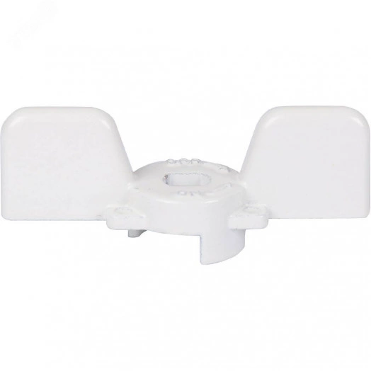 Ручка-бабочка для шарового крана STOUT 1/2'-3/4' белая