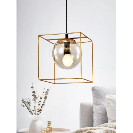 Светильник подвесной (подвес) Rivoli Miyuki 5146-210 1 х Е14 40 Вт золото лофт - кантри потолочный