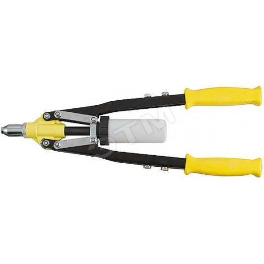 Заклепочник силовой двуручный, пластиковый контейнер 3.2-6.4 мм (440 мм)