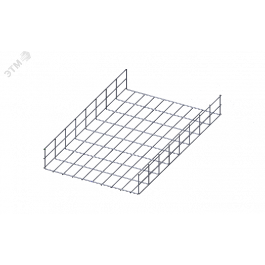 Лоток проволочный прямой усиленный диаметр проволоки 5 мм  ППУ5.450.105.3000.10.1