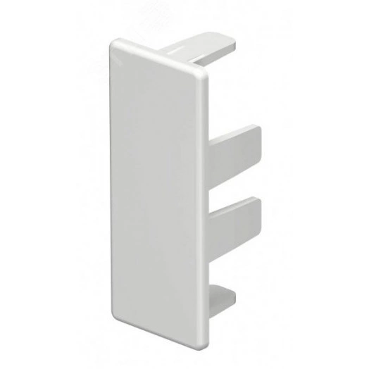 Заглушка кабельного канала торцевая WDK 20x50 мм (ПВХ, белый)