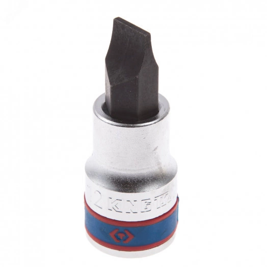 Насадка (бита) торцевая 1/2', Slotted, 12,0х2,0 мм, L = 60 мм